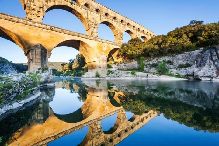 La Clastre Location D'Un Studio Avec Piscine Et Clim Pres D'Uzes Bourdic المظهر الخارجي الصورة